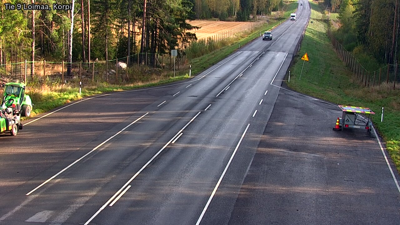 Weather Camera Image Road 9 Loimaa, Korpi, Loimaa, Varsinais-Suomi