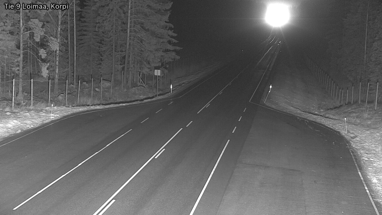 Weather Camera Image Väg 9 Loimaa,Korpi, Loimaa, Varsinais-Suomi