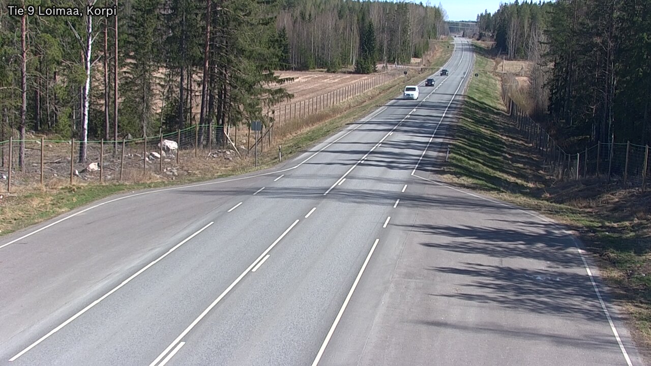 Kelikamerat Kuva Tie 9 Loimaa, Korpi, Loimaa, Varsinais-Suomi