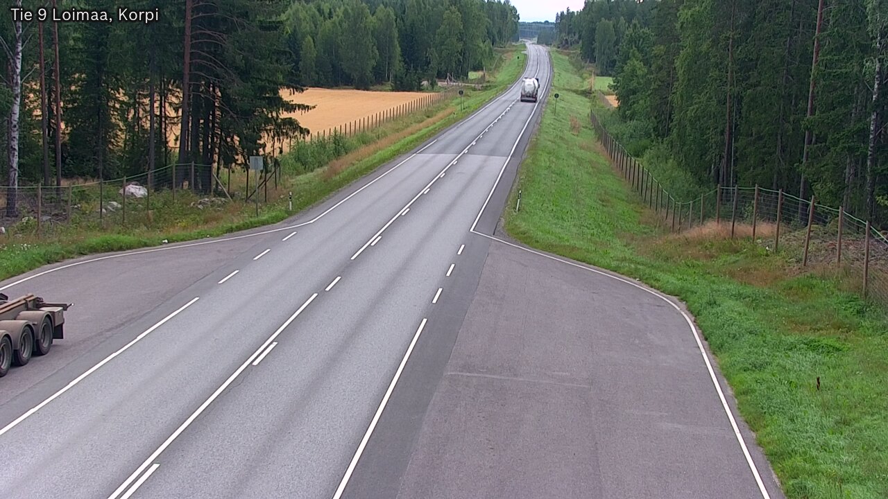 Weather Camera Image Road 9 Loimaa, Korpi, Loimaa, Varsinais-Suomi