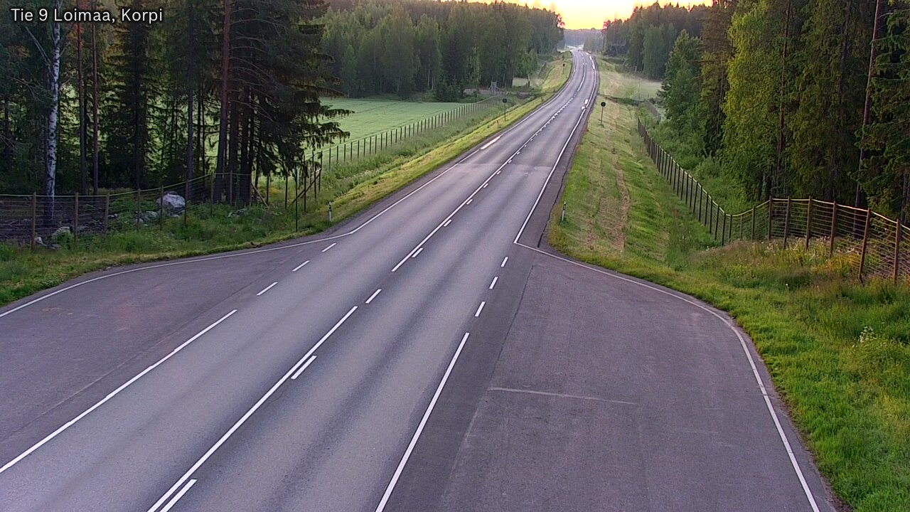 Weather Camera Image Road 9 Loimaa, Korpi, Loimaa, Varsinais-Suomi