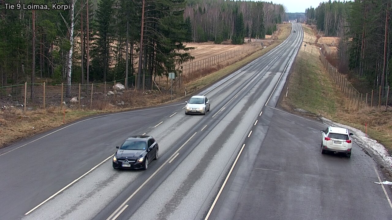 Weather Camera Image Väg 9 Loimaa,Korpi, Loimaa, Varsinais-Suomi