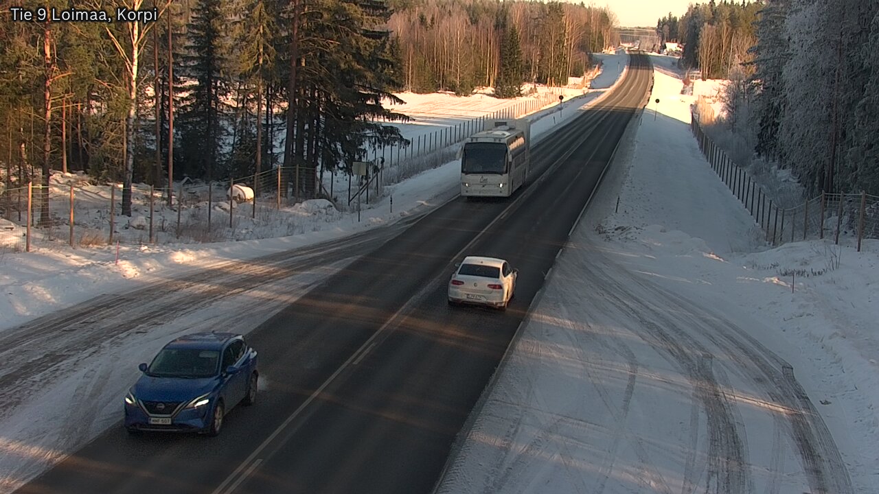 Weather Camera Image Väg 9 Loimaa,Korpi, Loimaa, Varsinais-Suomi