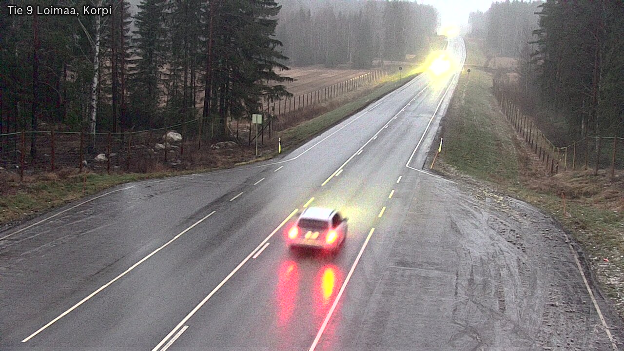Weather Camera Image Väg 9 Loimaa,Korpi, Loimaa, Varsinais-Suomi