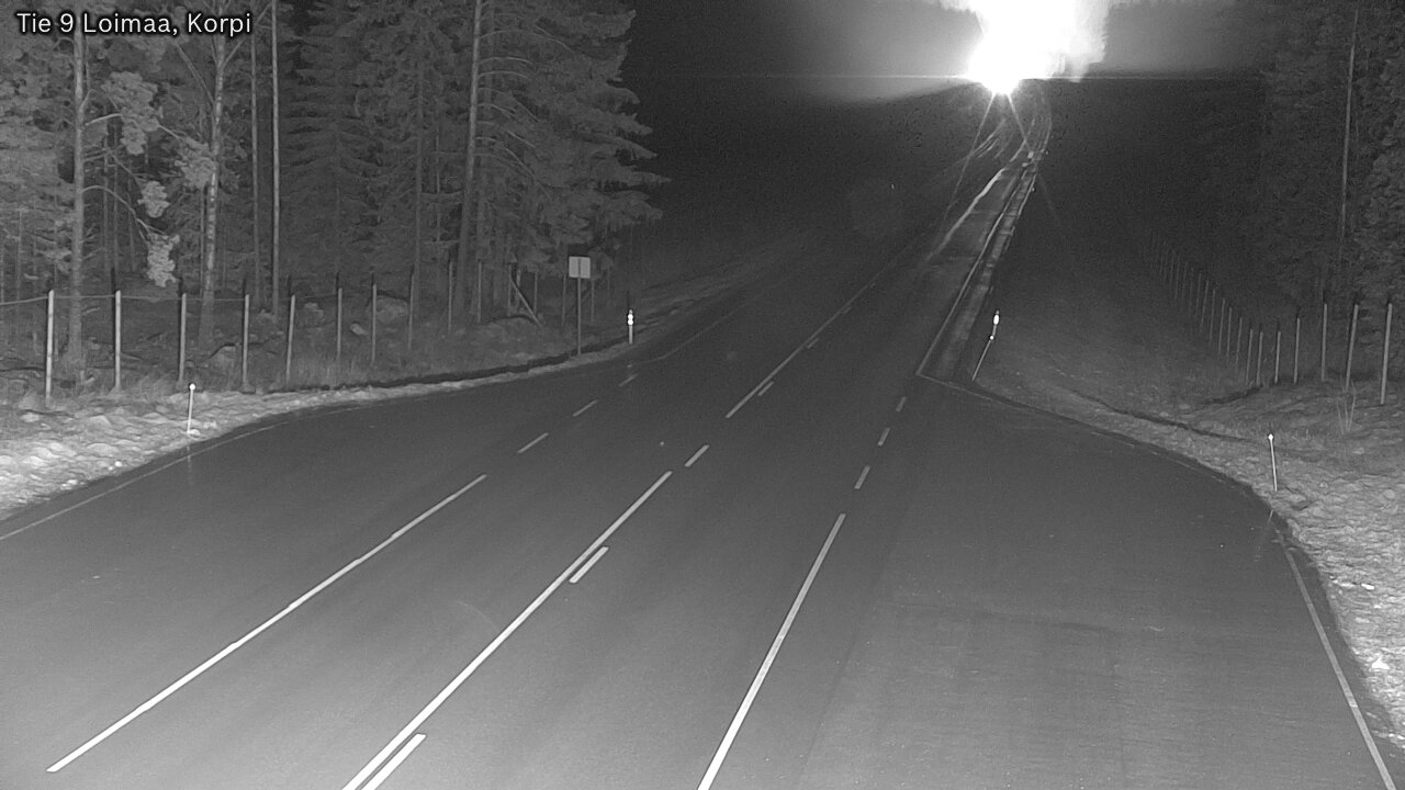 Weather Camera Image Väg 9 Loimaa,Korpi, Loimaa, Varsinais-Suomi