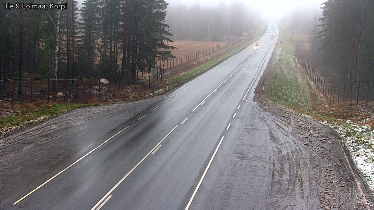 Weather Camera Image Väg 9 Loimaa,Korpi, Loimaa, Varsinais-Suomi