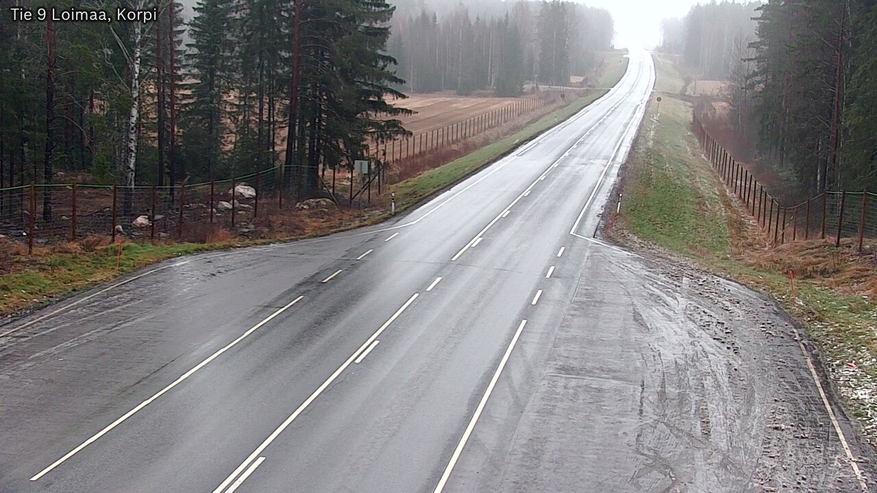 Weather Camera Image Väg 9 Loimaa,Korpi, Loimaa, Varsinais-Suomi