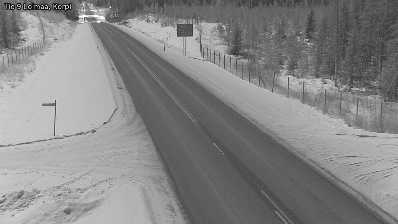Weather Camera Image Väg 9 Loimaa,Korpi, Loimaa, Varsinais-Suomi