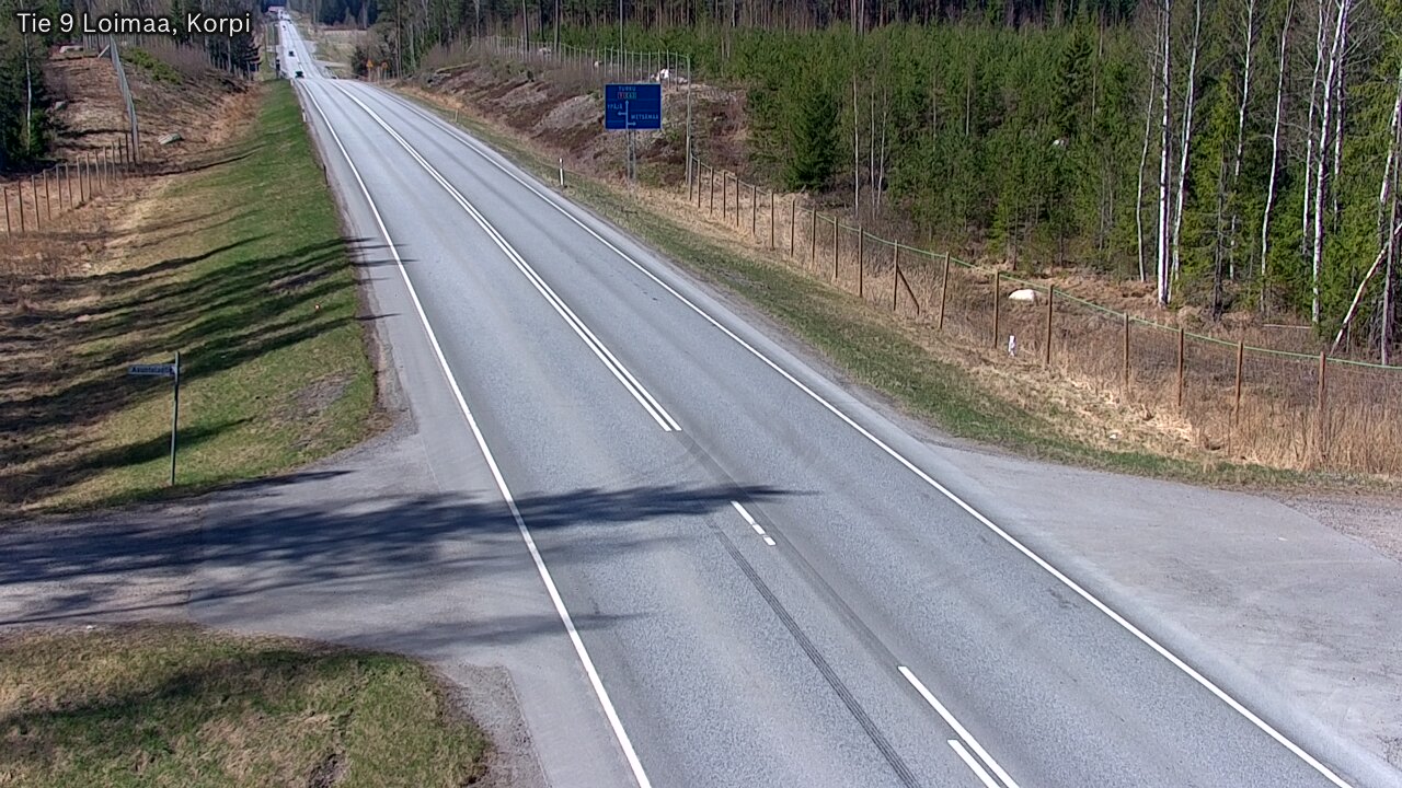 Kelikamerat Kuva Tie 9 Loimaa, Korpi, Loimaa, Varsinais-Suomi