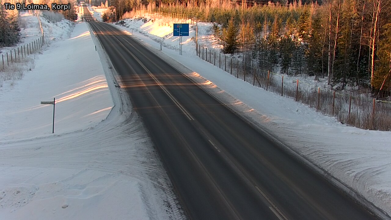 Weather Camera Image Road 9 Loimaa, Korpi, Loimaa, Varsinais-Suomi