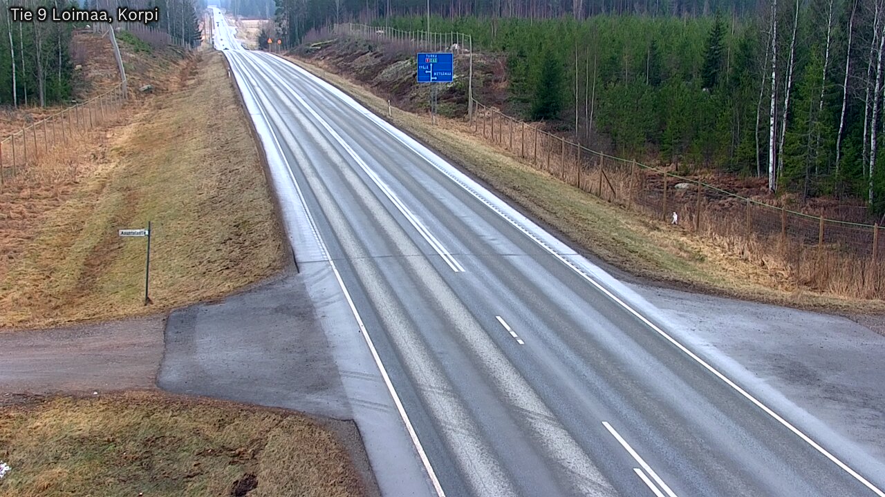 Weather Camera Image Road 9 Loimaa, Korpi, Loimaa, Varsinais-Suomi