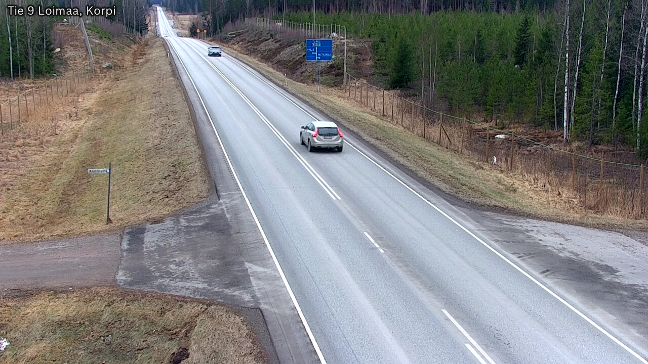 Kelikamerat Kuva Tie 9 Loimaa, Korpi, Loimaa, Varsinais-Suomi
