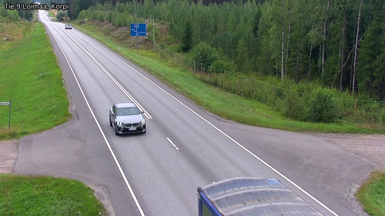 Weather Camera Image Väg 9 Loimaa,Korpi, Loimaa, Varsinais-Suomi