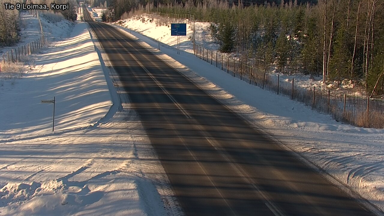 Weather Camera Image Road 9 Loimaa, Korpi, Loimaa, Varsinais-Suomi