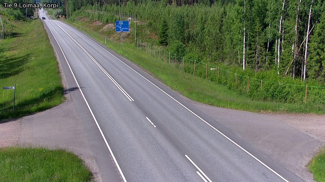 Weather Camera Image Väg 9 Loimaa,Korpi, Loimaa, Varsinais-Suomi