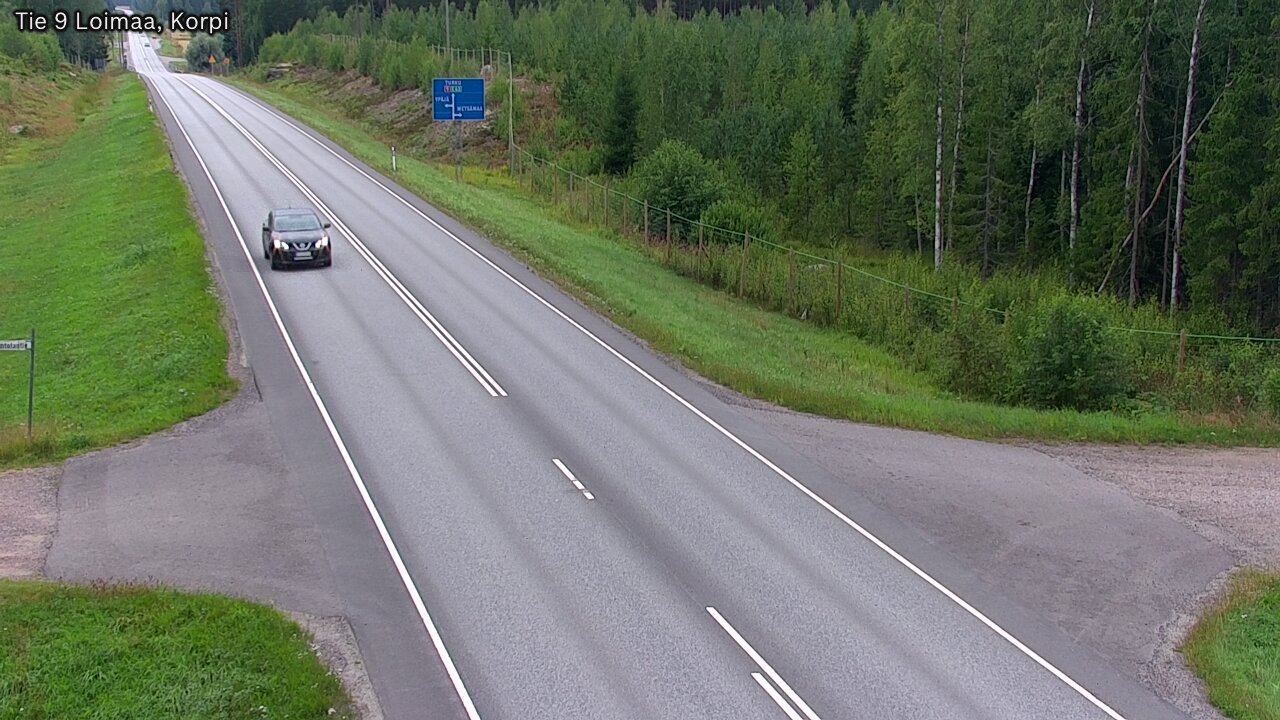 Weather Camera Image Road 9 Loimaa, Korpi, Loimaa, Varsinais-Suomi
