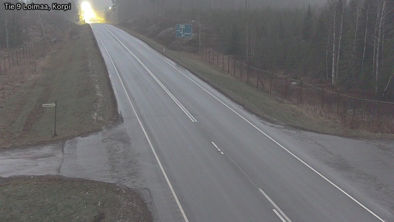 Weather Camera Image Väg 9 Loimaa,Korpi, Loimaa, Varsinais-Suomi
