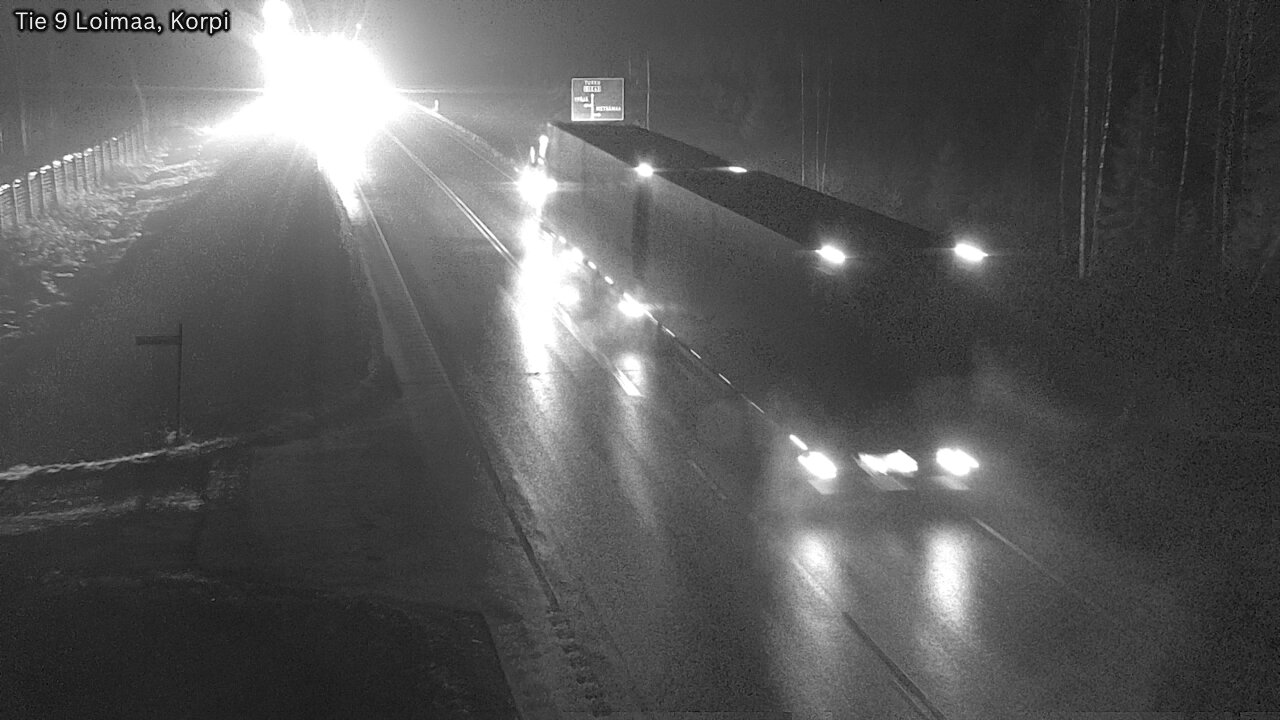 Weather Camera Image Väg 9 Loimaa,Korpi, Loimaa, Varsinais-Suomi