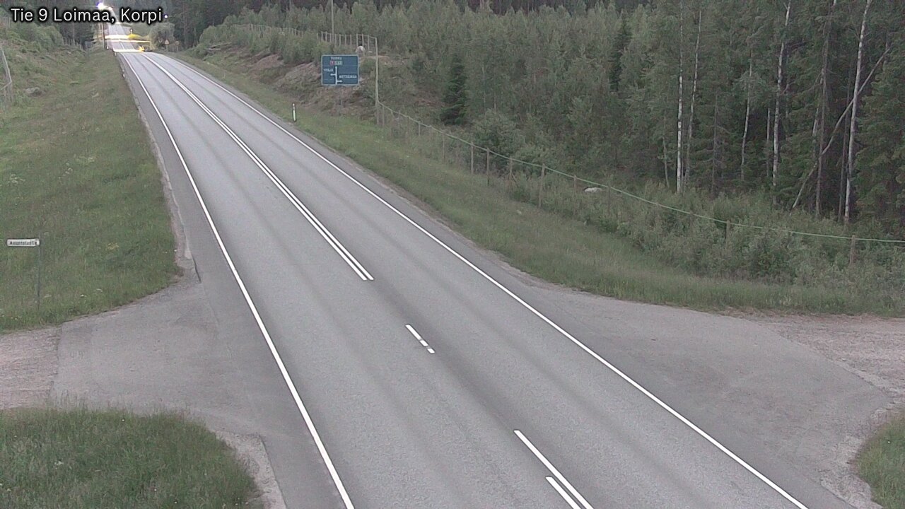 Weather Camera Image Väg 9 Loimaa,Korpi, Loimaa, Varsinais-Suomi