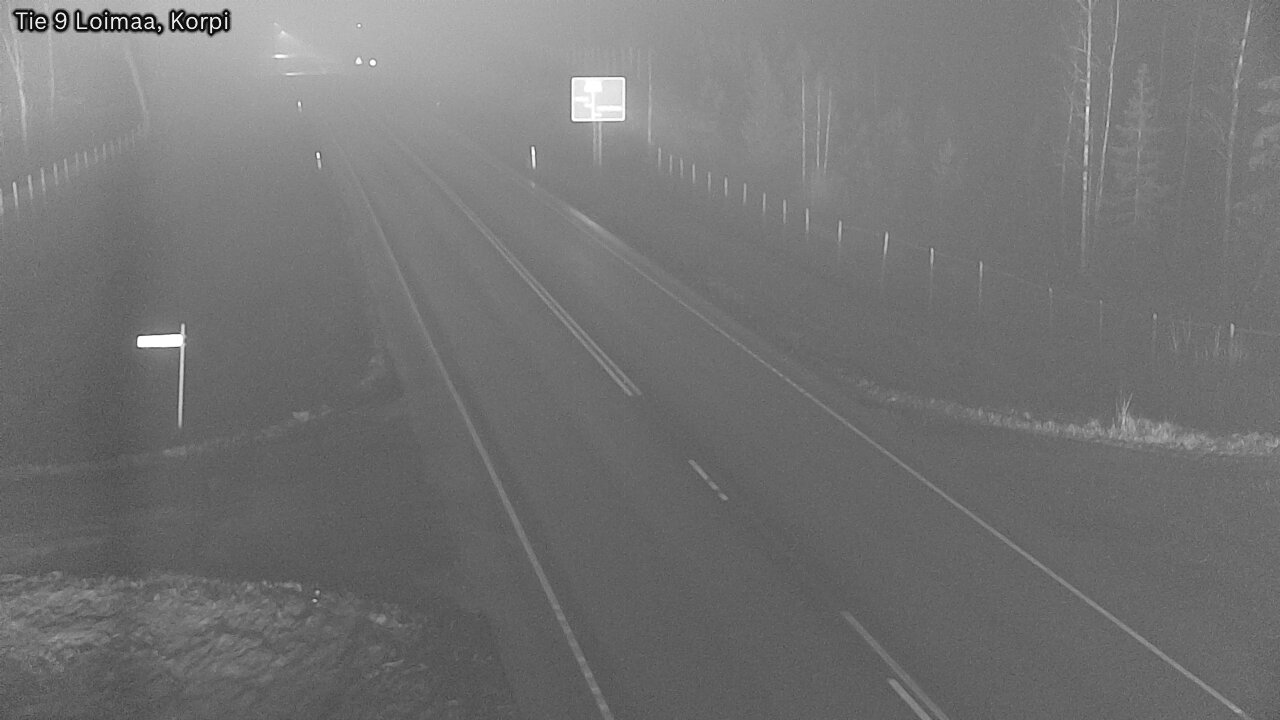 Weather Camera Image Väg 9 Loimaa,Korpi, Loimaa, Varsinais-Suomi