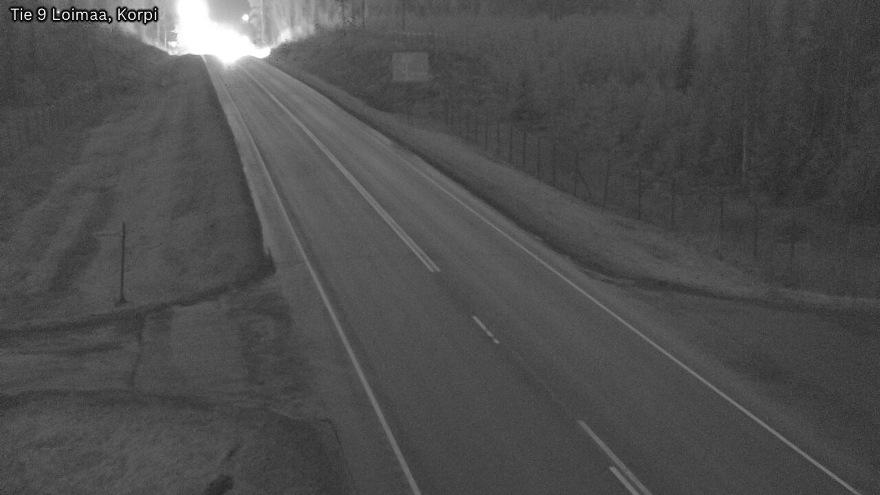 Weather Camera Image Väg 9 Loimaa,Korpi, Loimaa, Varsinais-Suomi