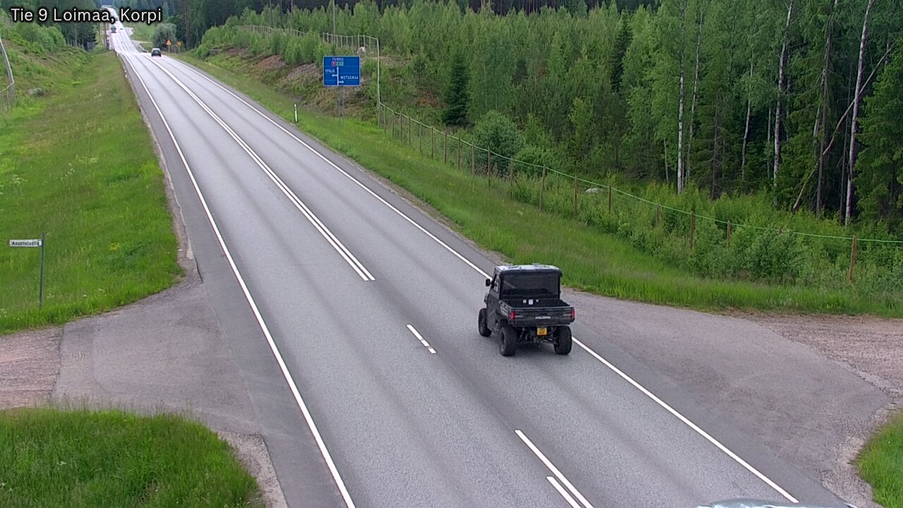Weather Camera Image Väg 9 Loimaa,Korpi, Loimaa, Varsinais-Suomi