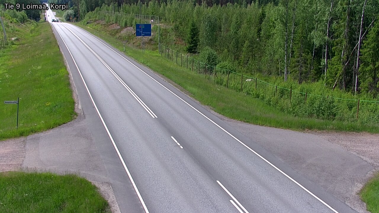 Weather Camera Image Väg 9 Loimaa,Korpi, Loimaa, Varsinais-Suomi