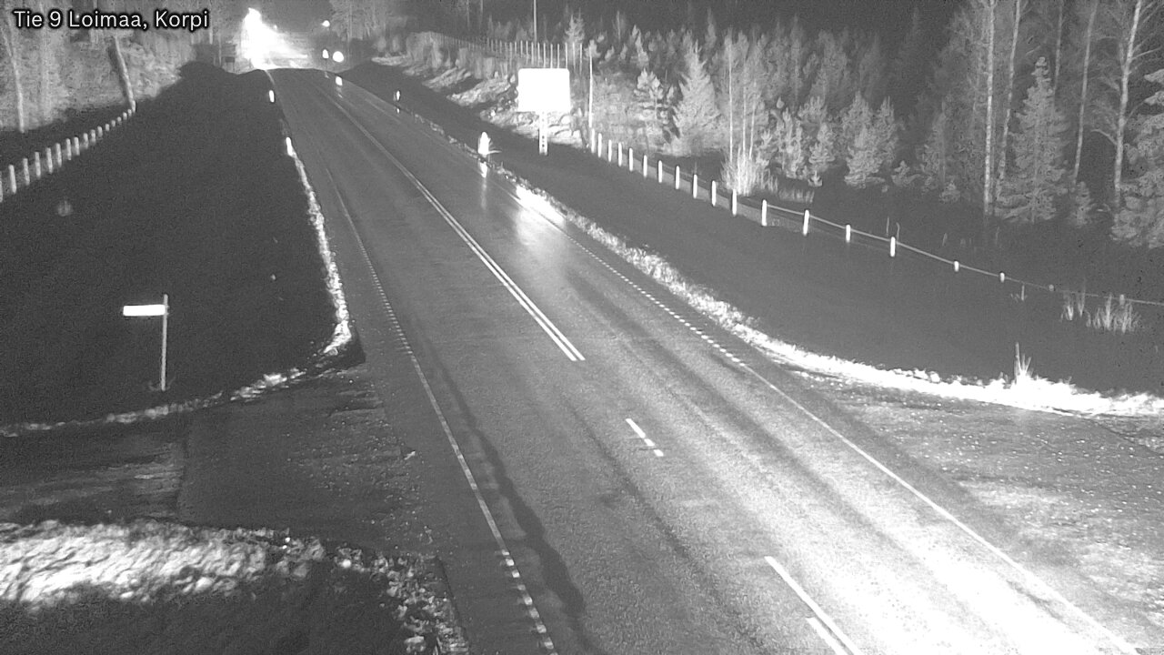Weather Camera Image Väg 9 Loimaa,Korpi, Loimaa, Varsinais-Suomi