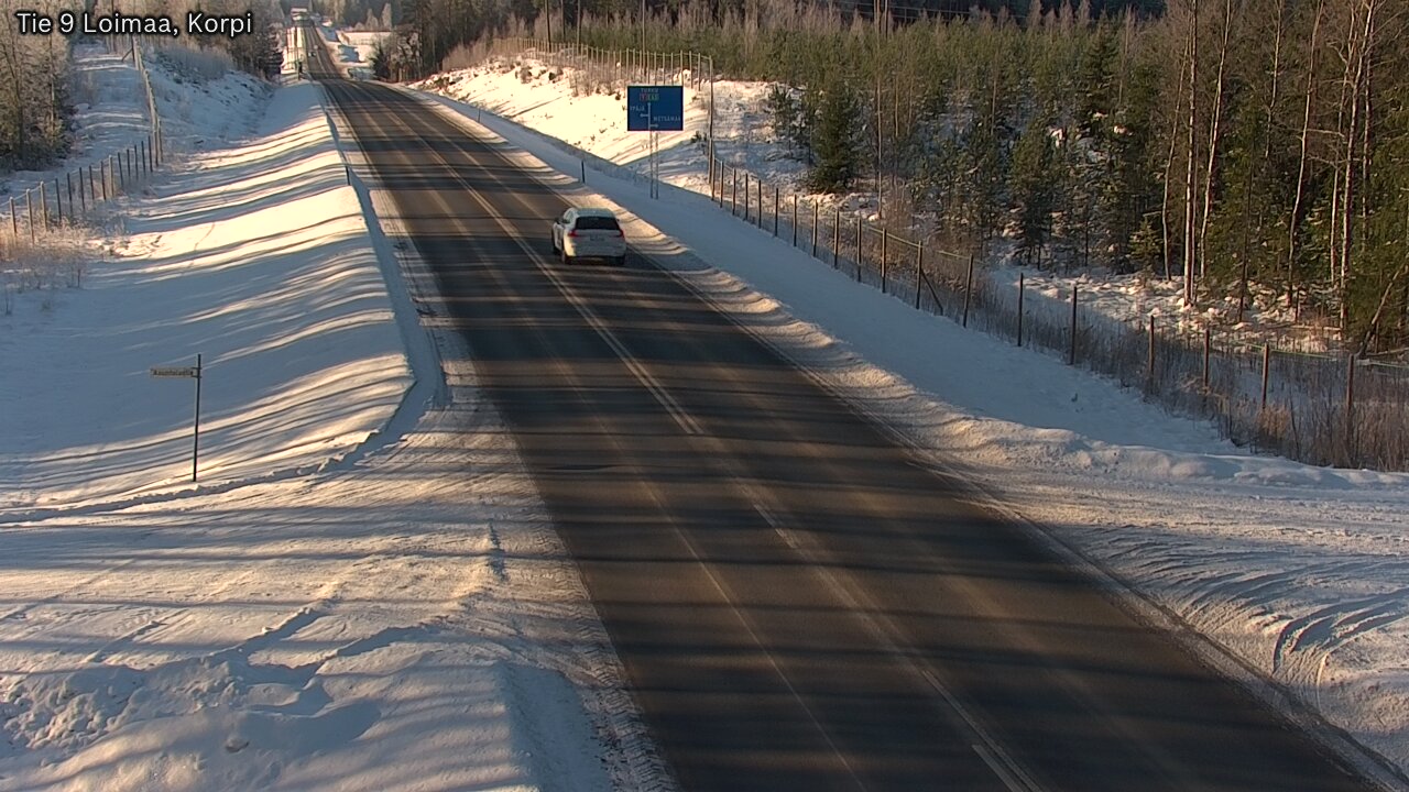 Weather Camera Image Road 9 Loimaa, Korpi, Loimaa, Varsinais-Suomi