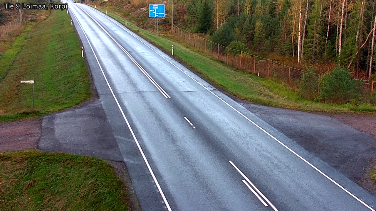 Weather Camera Image Road 9 Loimaa, Korpi, Loimaa, Varsinais-Suomi