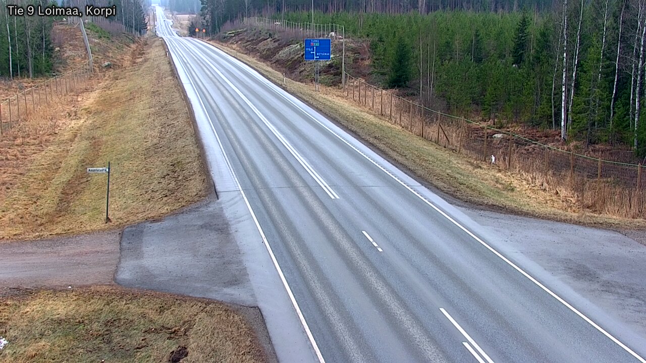 Weather Camera Image Road 9 Loimaa, Korpi, Loimaa, Varsinais-Suomi