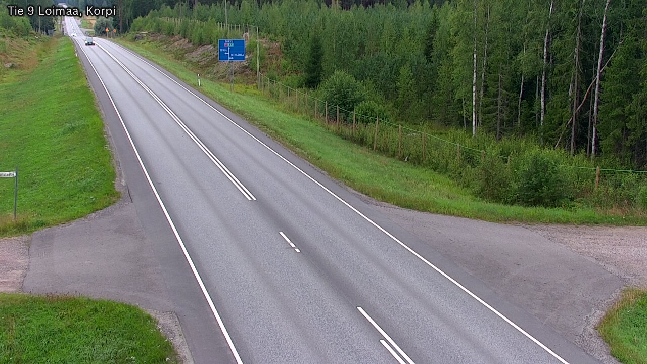 Weather Camera Image Väg 9 Loimaa,Korpi, Loimaa, Varsinais-Suomi
