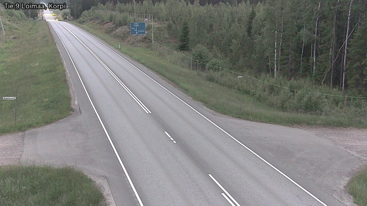 Weather Camera Image Väg 9 Loimaa,Korpi, Loimaa, Varsinais-Suomi