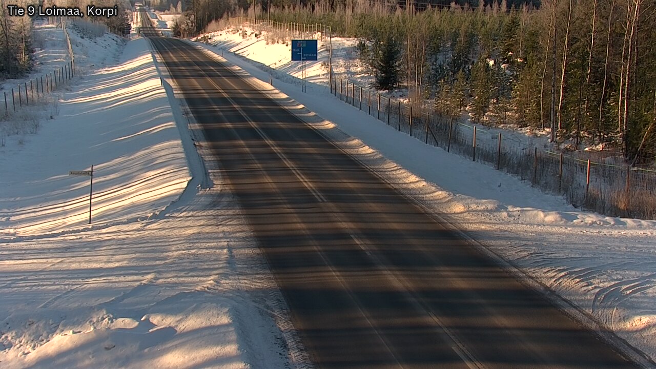 Weather Camera Image Road 9 Loimaa, Korpi, Loimaa, Varsinais-Suomi