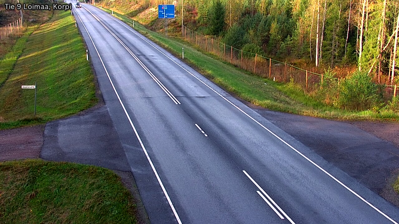 Weather Camera Image Road 9 Loimaa, Korpi, Loimaa, Varsinais-Suomi