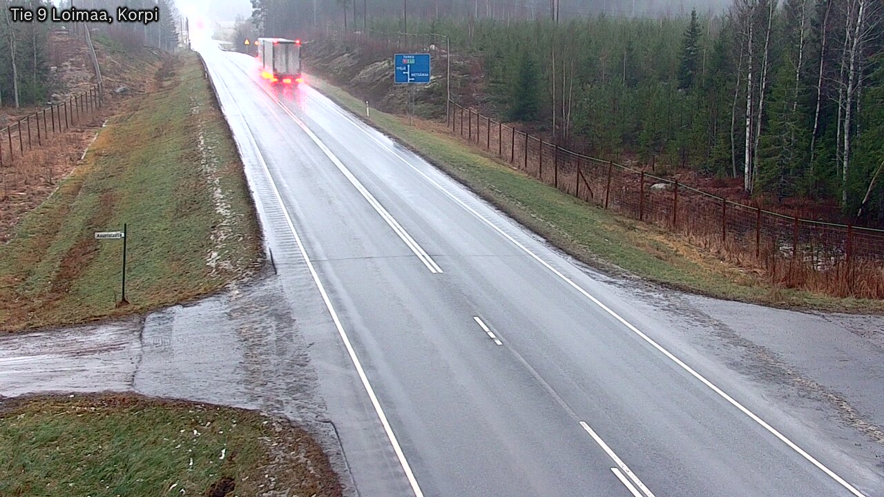 Weather Camera Image Väg 9 Loimaa,Korpi, Loimaa, Varsinais-Suomi