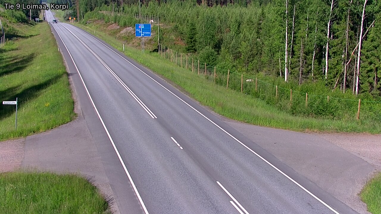 Weather Camera Image Väg 9 Loimaa,Korpi, Loimaa, Varsinais-Suomi