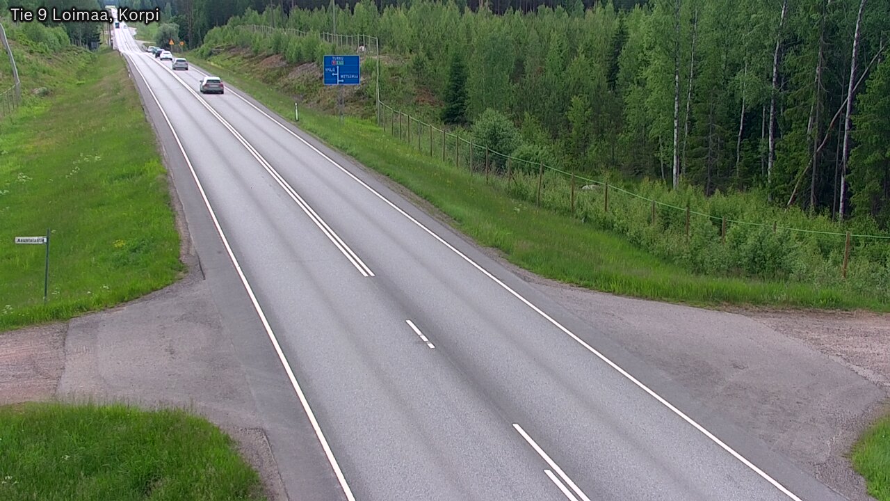 Kelikamerat Kuva Tie 9 Loimaa, Korpi, Loimaa, Varsinais-Suomi