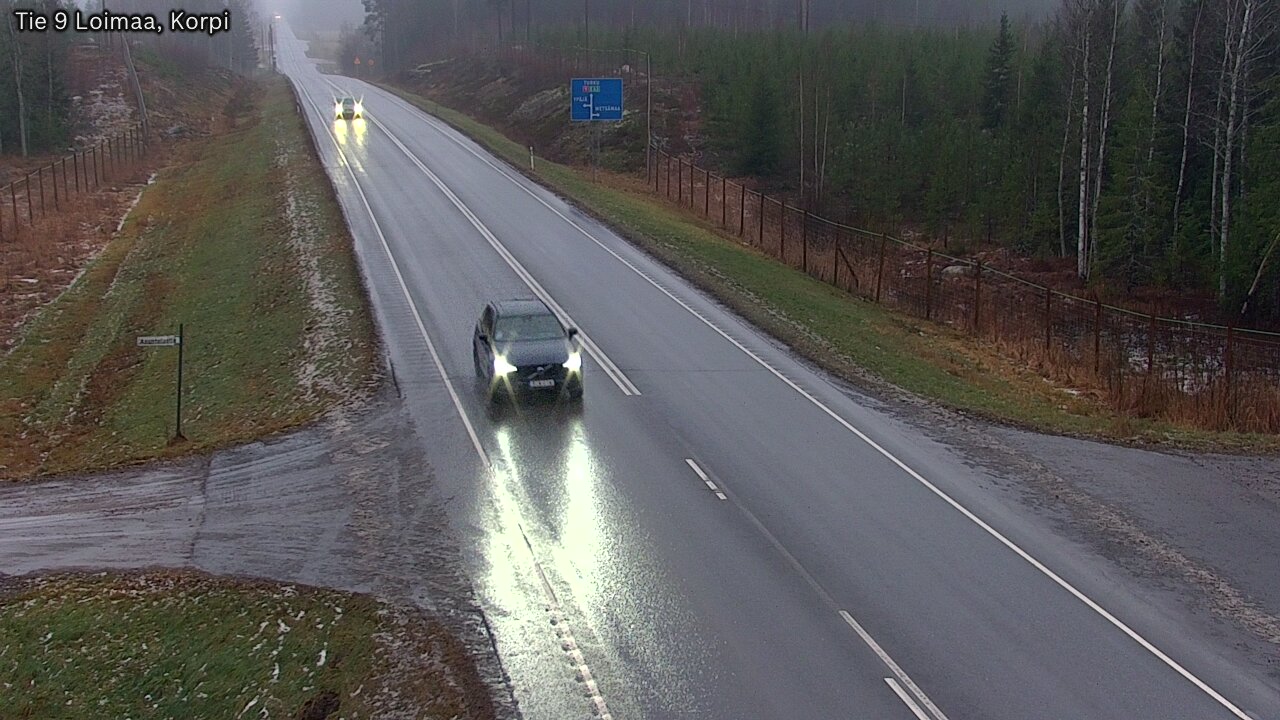 Weather Camera Image Väg 9 Loimaa,Korpi, Loimaa, Varsinais-Suomi
