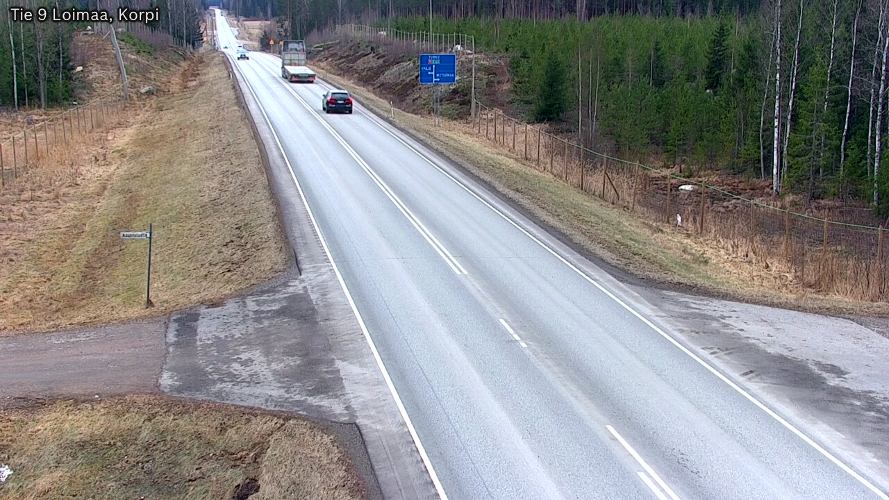 Kelikamerat Kuva Tie 9 Loimaa, Korpi, Loimaa, Varsinais-Suomi