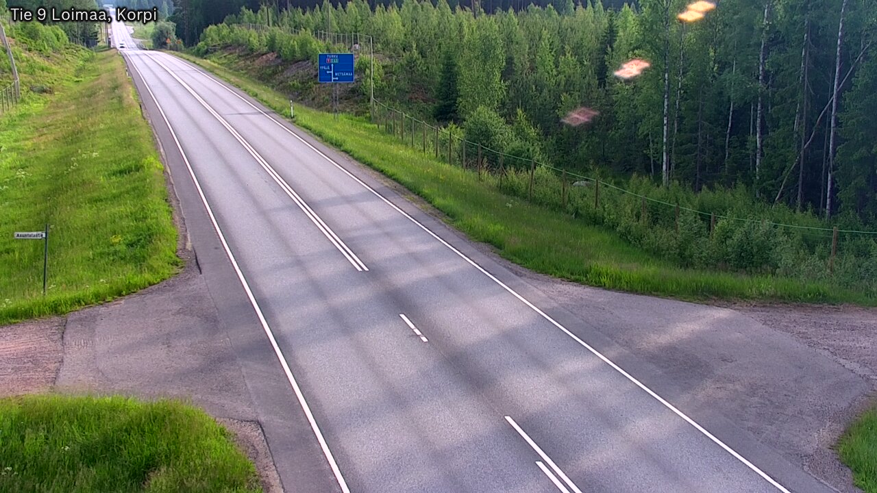 Kelikamerat Kuva Tie 9 Loimaa, Korpi, Loimaa, Varsinais-Suomi