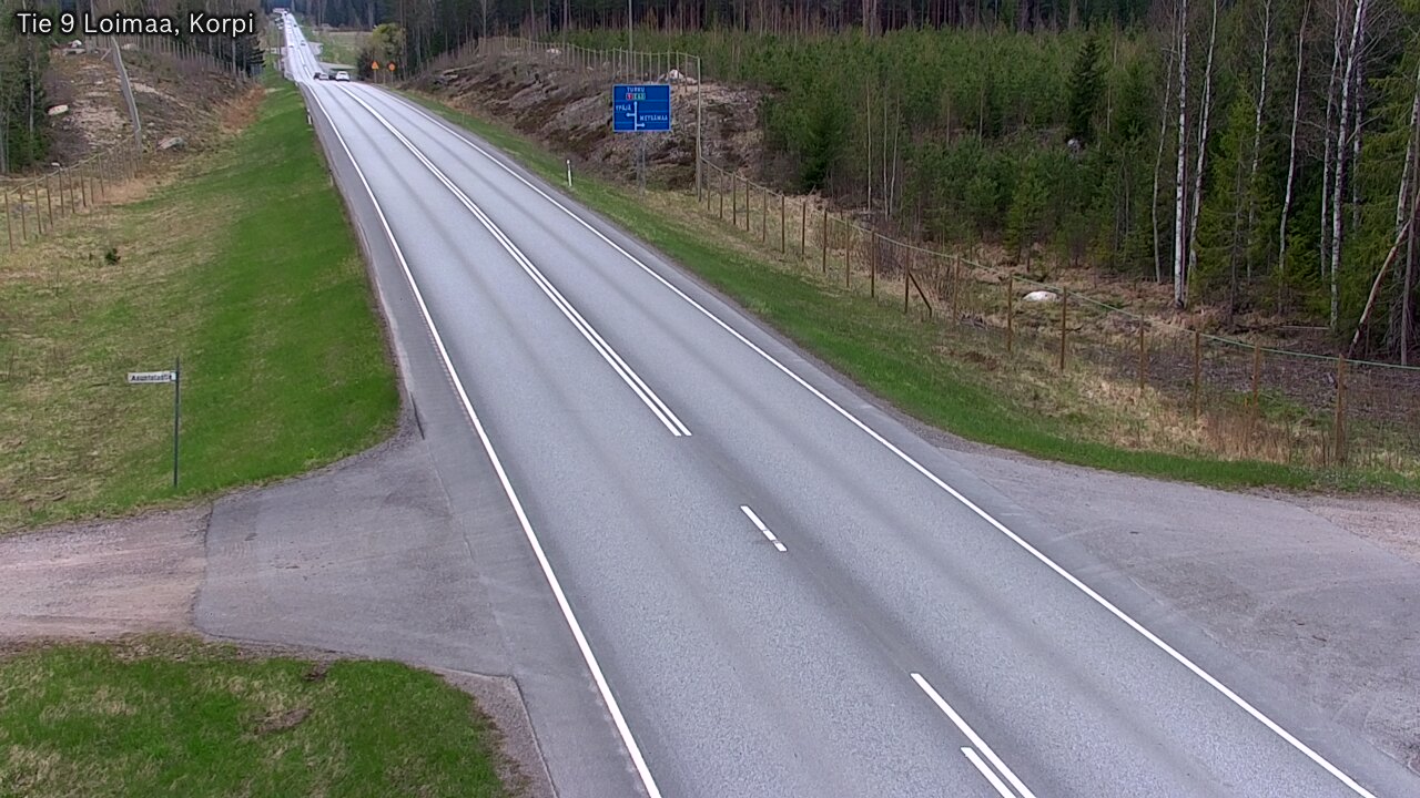 Weather Camera Image Road 9 Loimaa, Korpi, Loimaa, Varsinais-Suomi