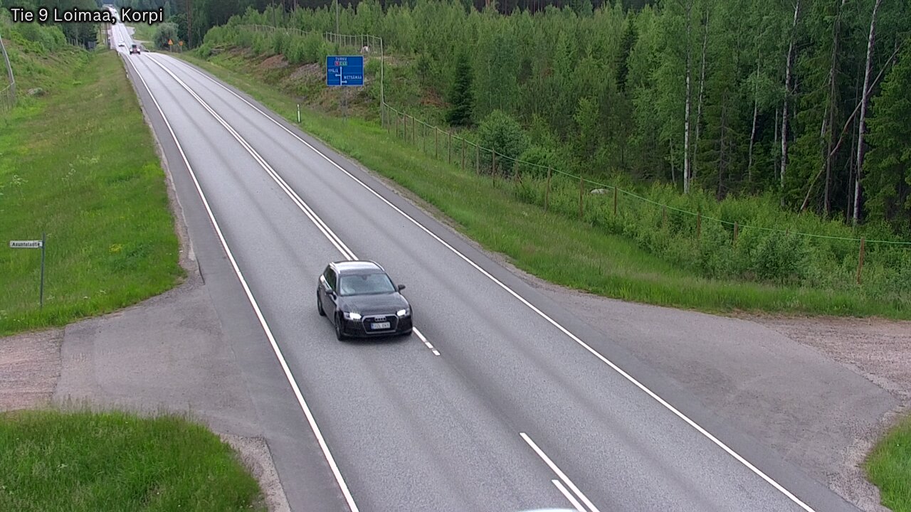 Weather Camera Image Väg 9 Loimaa,Korpi, Loimaa, Varsinais-Suomi