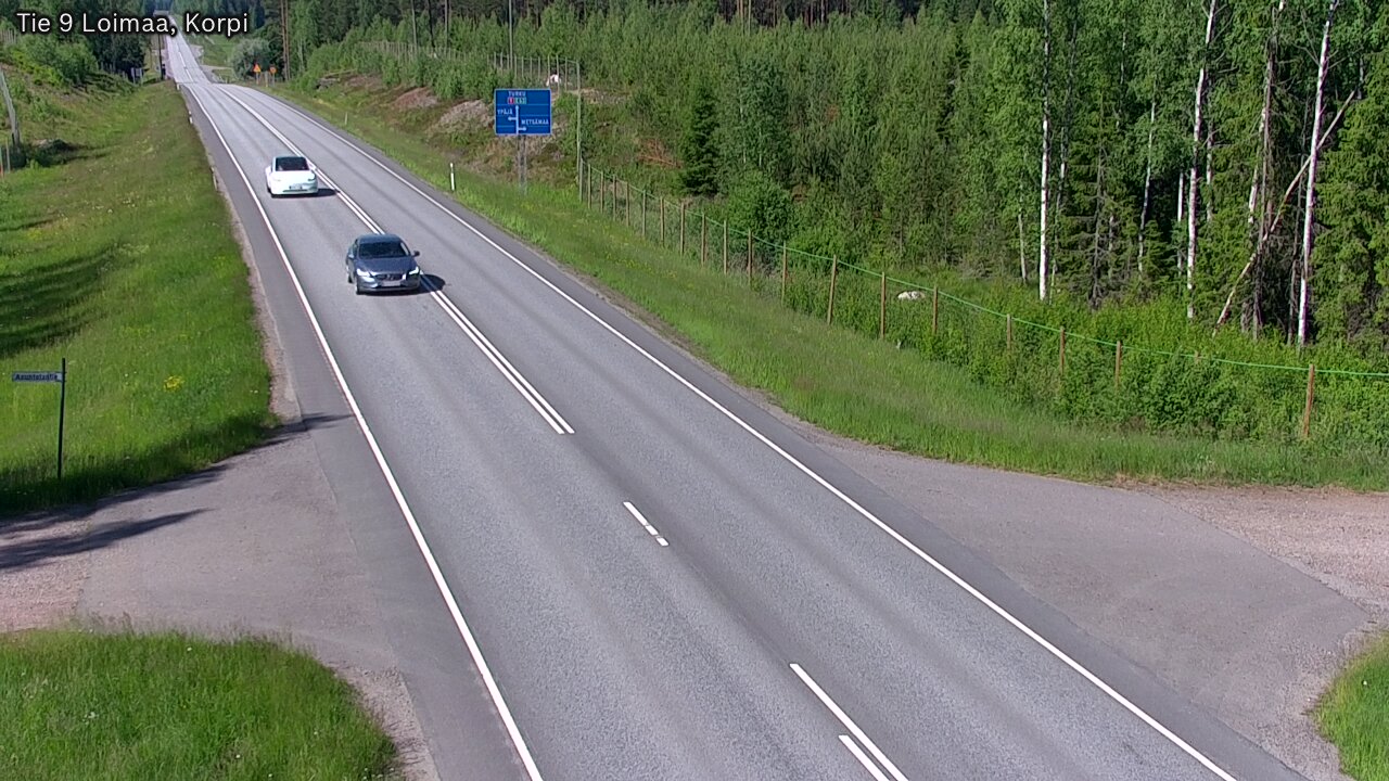 Weather Camera Image Väg 9 Loimaa,Korpi, Loimaa, Varsinais-Suomi