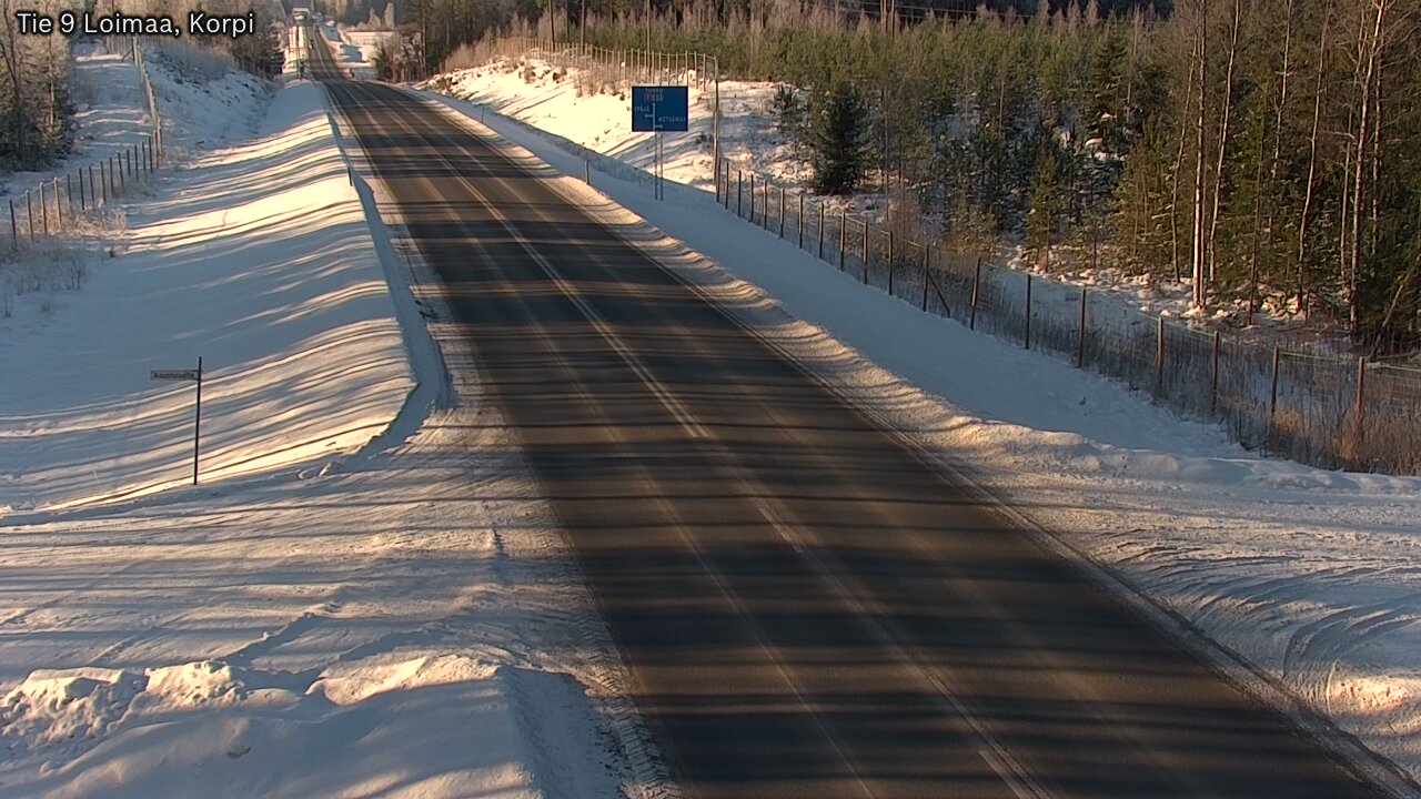 Weather Camera Image Road 9 Loimaa, Korpi, Loimaa, Varsinais-Suomi