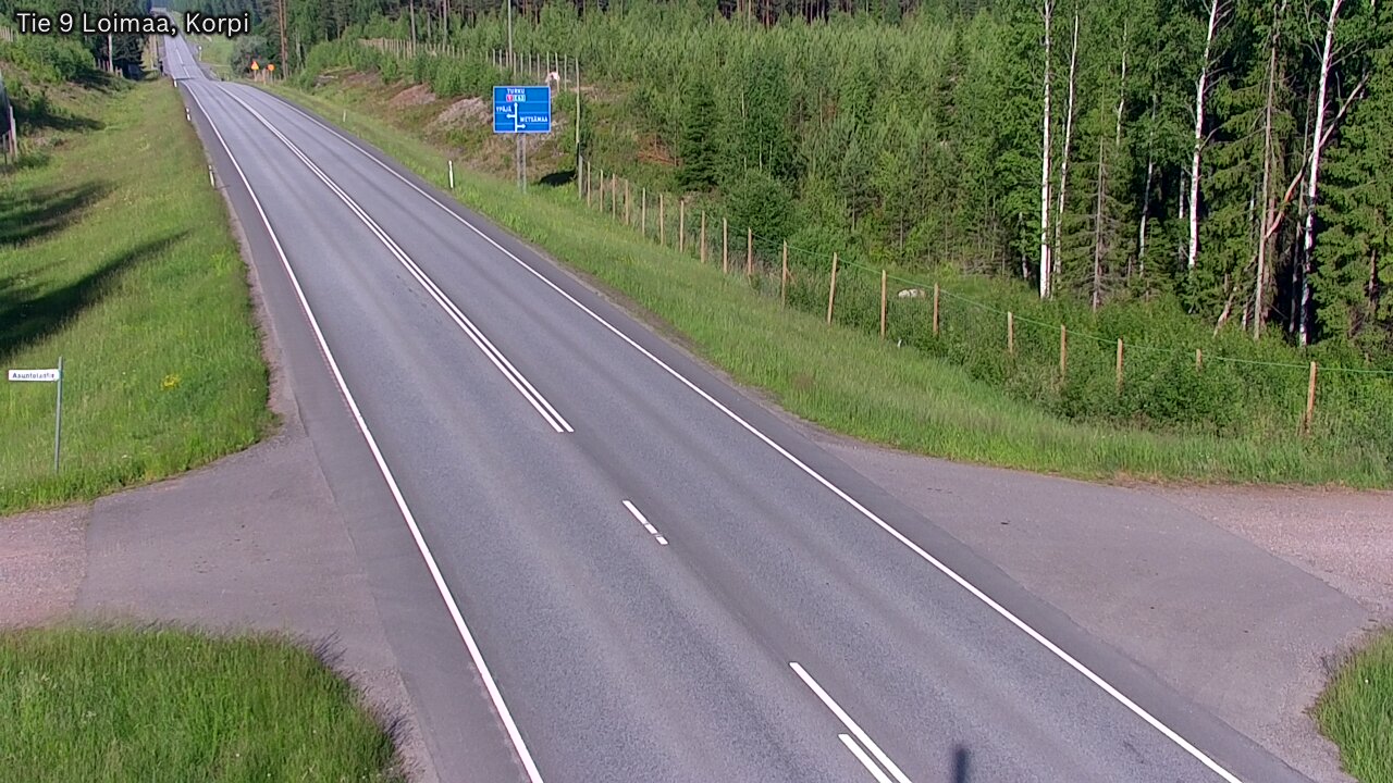 Weather Camera Image Väg 9 Loimaa,Korpi, Loimaa, Varsinais-Suomi