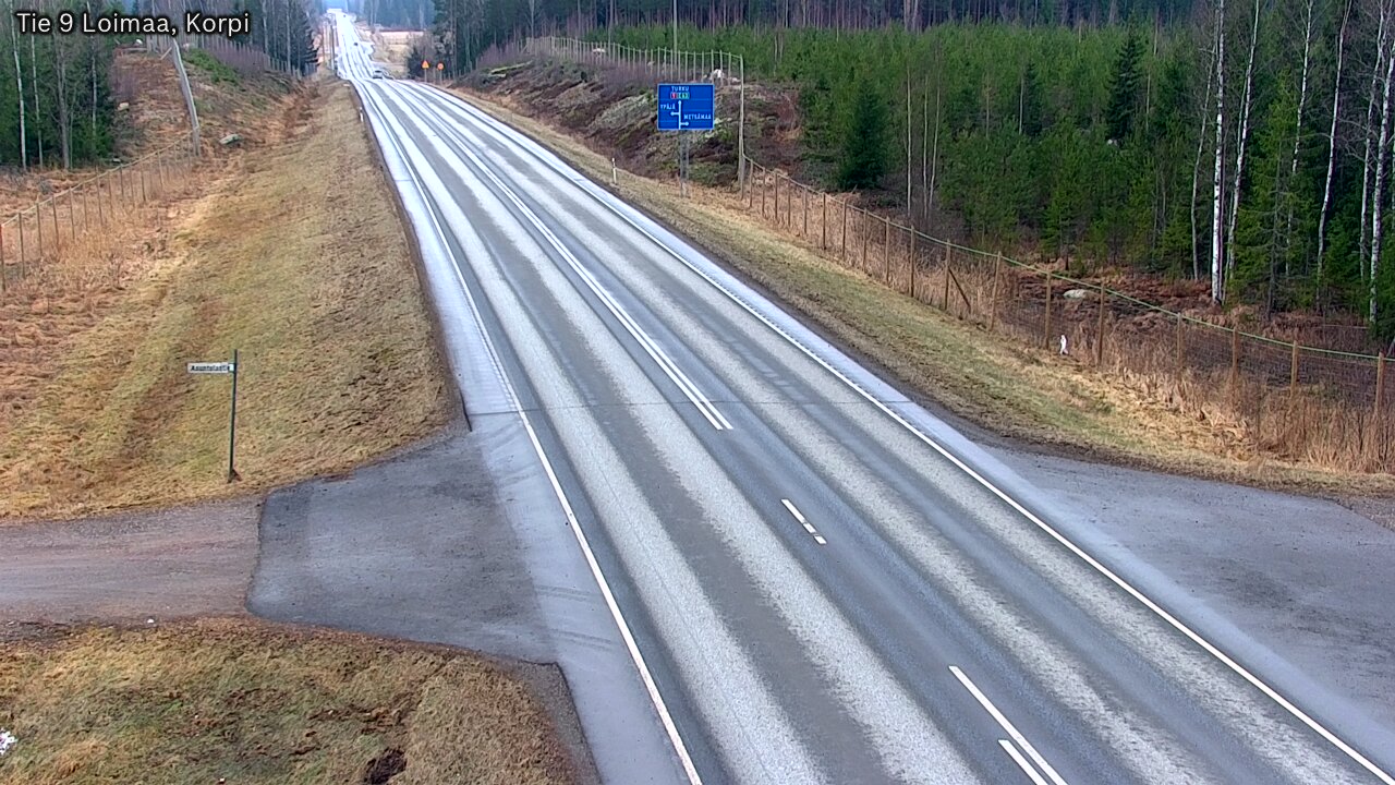 Weather Camera Image Road 9 Loimaa, Korpi, Loimaa, Varsinais-Suomi
