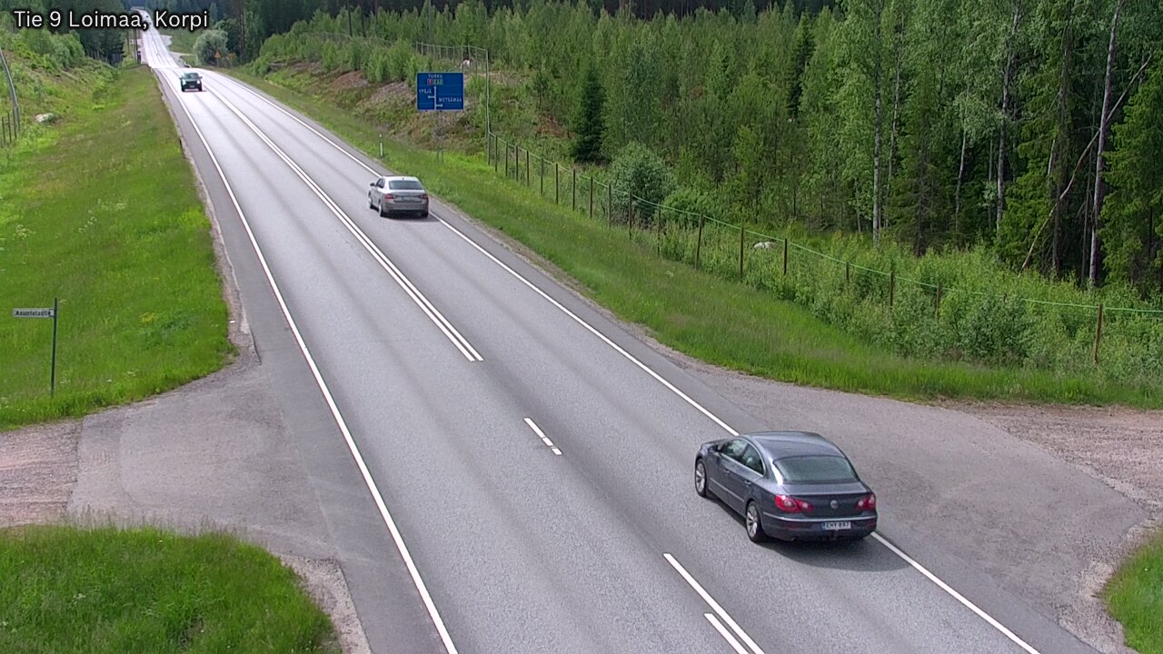 Weather Camera Image Väg 9 Loimaa,Korpi, Loimaa, Varsinais-Suomi