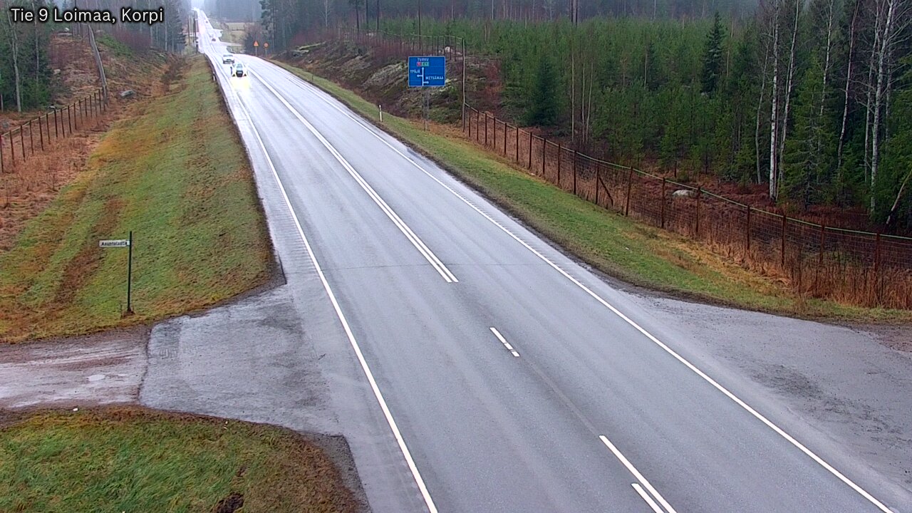 Weather Camera Image Väg 9 Loimaa,Korpi, Loimaa, Varsinais-Suomi