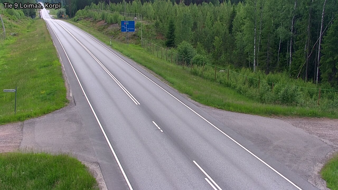 Weather Camera Image Väg 9 Loimaa,Korpi, Loimaa, Varsinais-Suomi